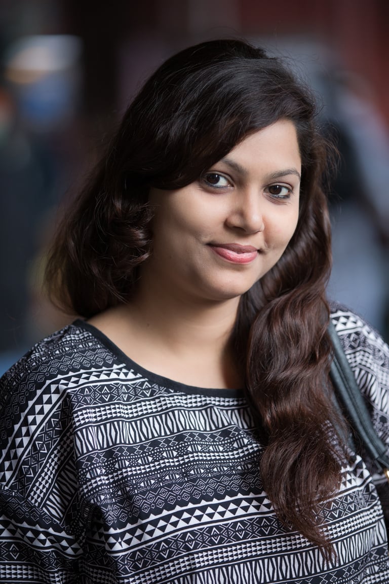 Close Up Portrait of a Young  Woman