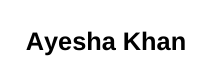 Ayesha Khan