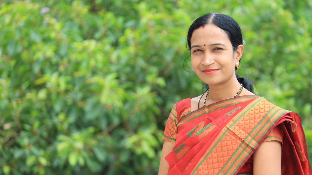 Portrait of a Woman Outdoors